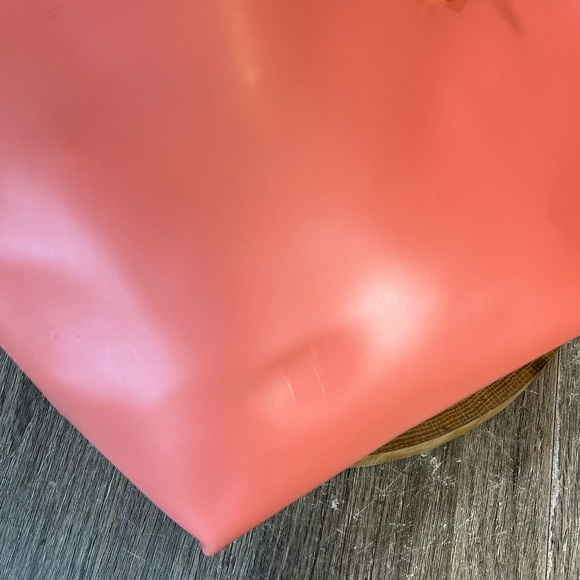 Furla | Pink Leather mini Tote Bag W 8 1/2,   H 9. Any other questions? - Picture 14 of 16